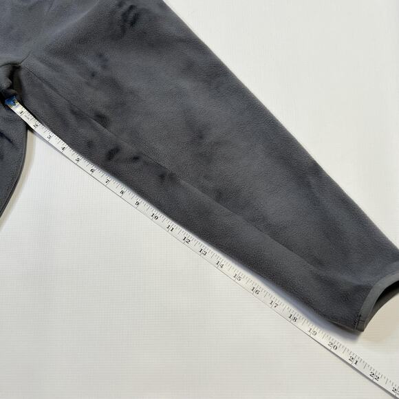 Lululemon Sweatshirt Mens Extra Large Gray Fleece Tie Dye Pullover Crewneck Soft - Picture 8 of 8